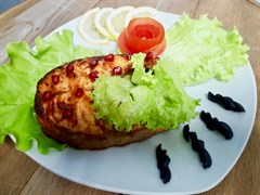 Кета на гриле 1701